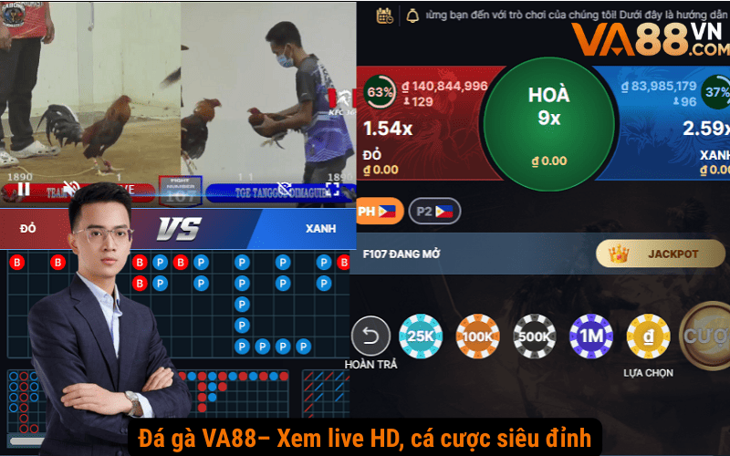 Đá gà VA88– Xem live HD, cá cược siêu đỉnh